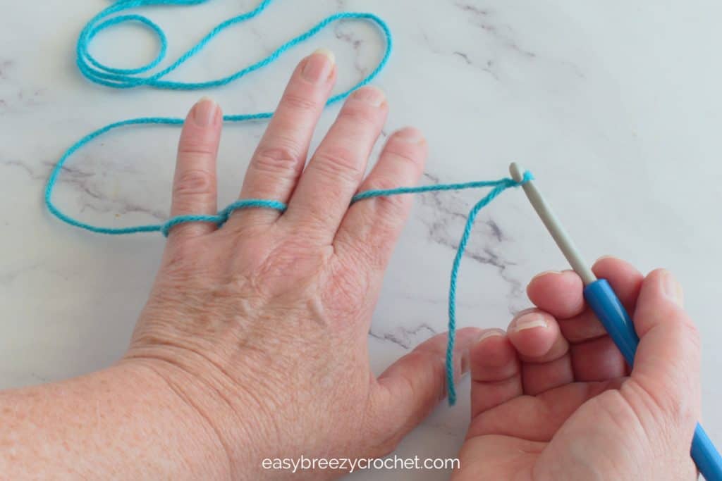 How To Hold Yarn When Crocheting Easy Breezy Crochet