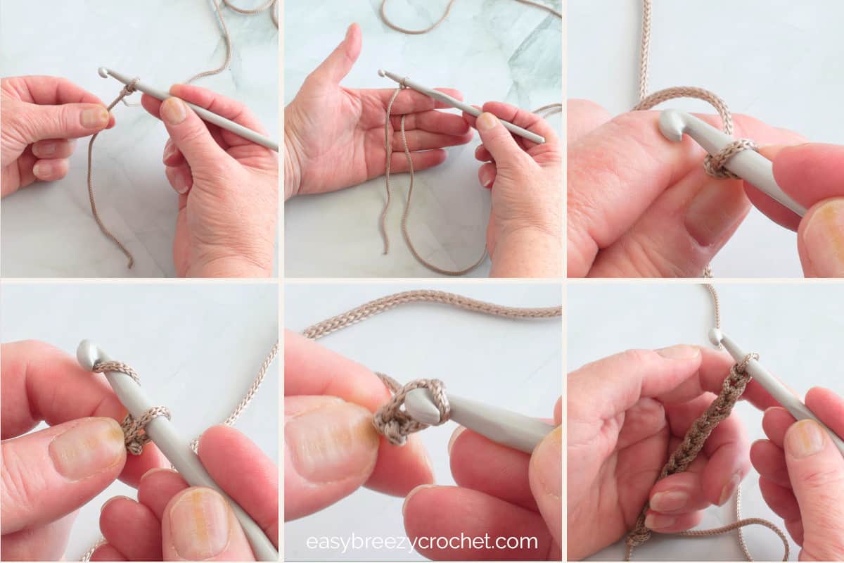 How To Start A Crochet Chain Stitch Easy Breezy Crochet How To Start A Crochet Chain Stitch Easy Breezy Crochet