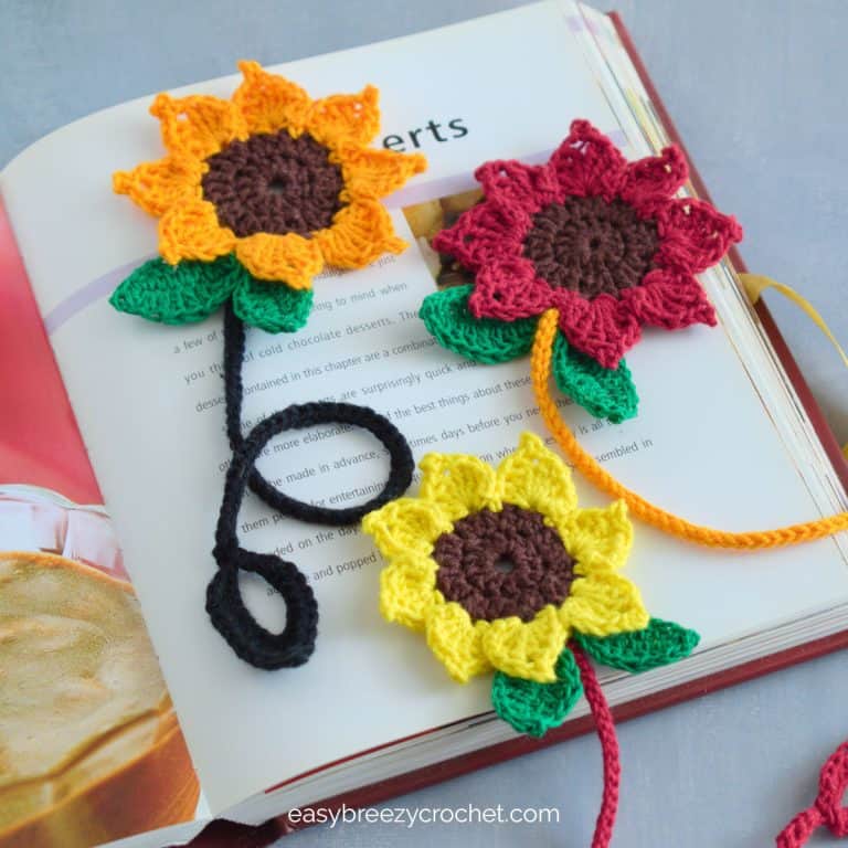 Free Crochet Bookmark Patterns | Easy Breezy Crochet