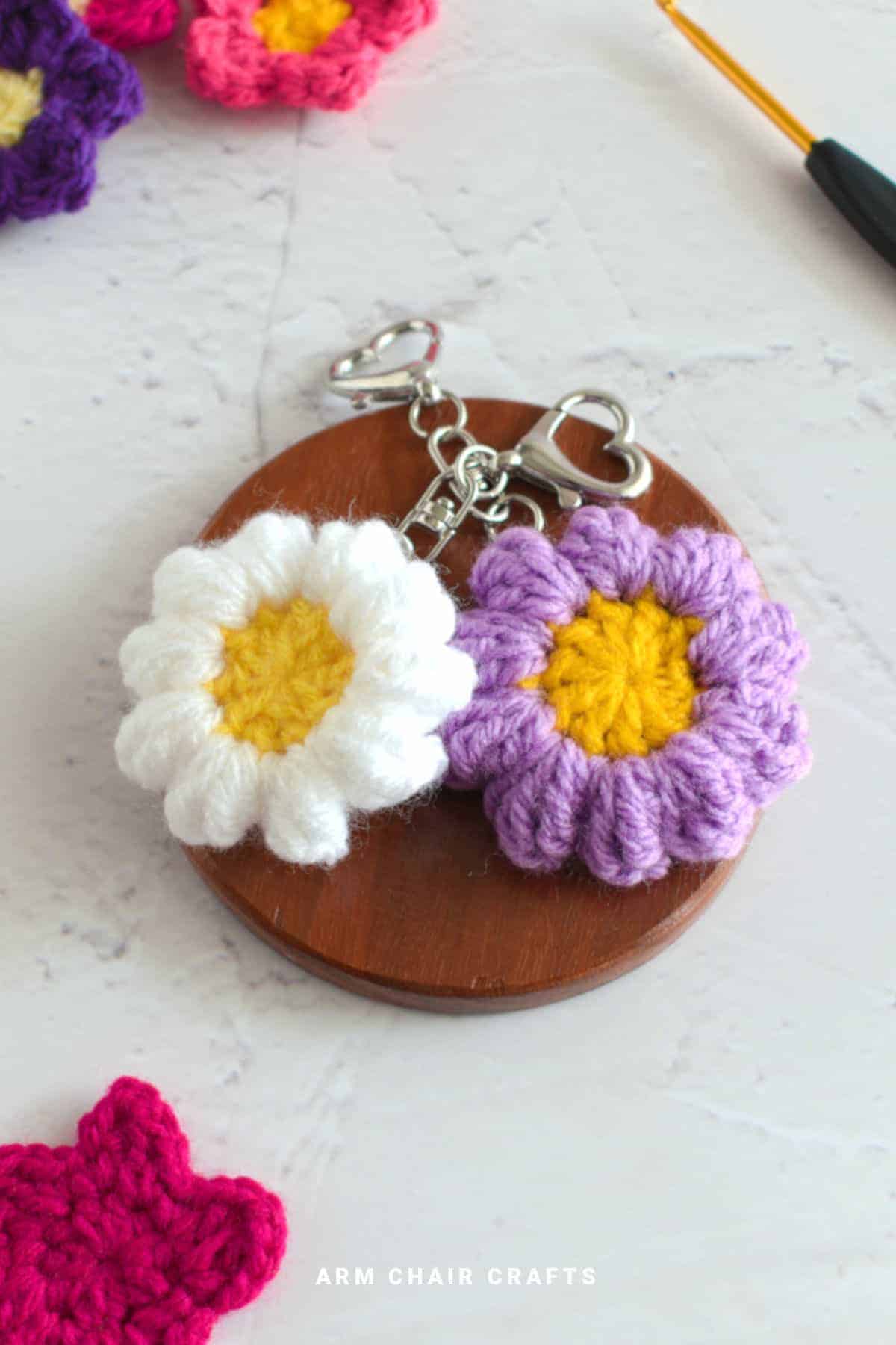 Daisy keychain.