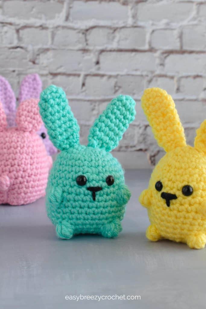 Easy Bunny Crochet Pattern (Eggburt) | Easy Breezy Crochet