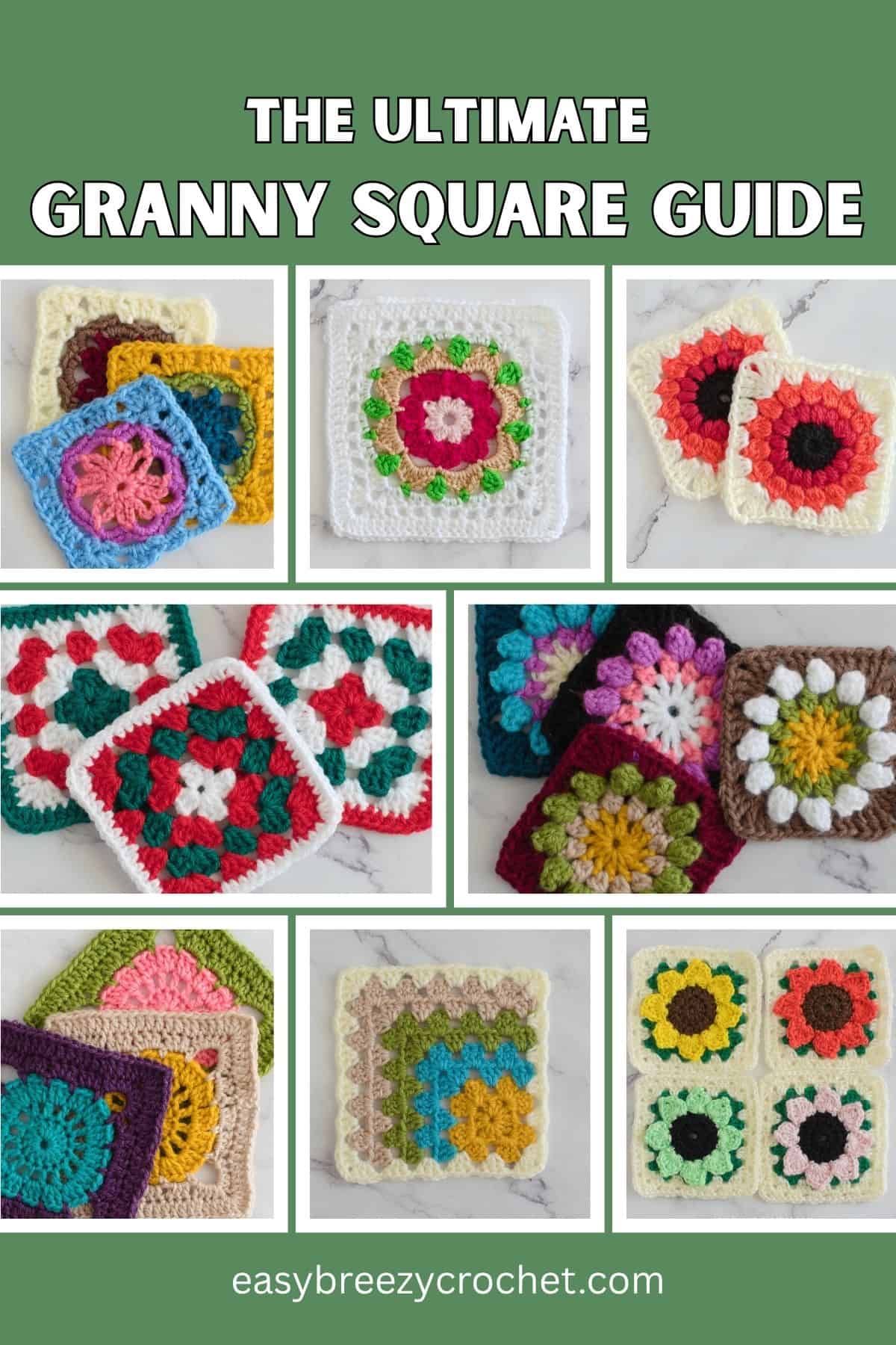 Crochet granny squares.