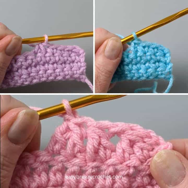 Mastering crochet decreases.
