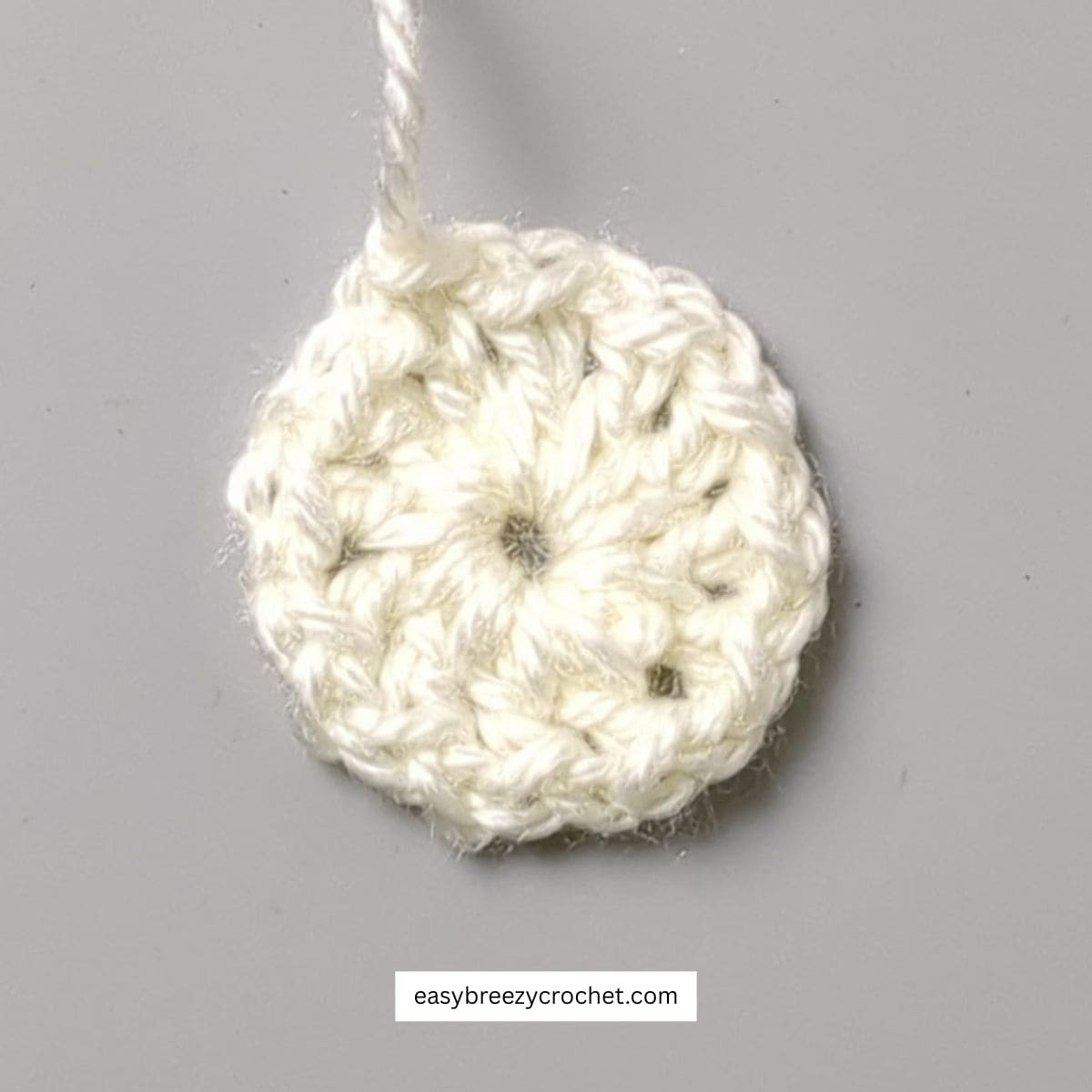 Crochet circle.